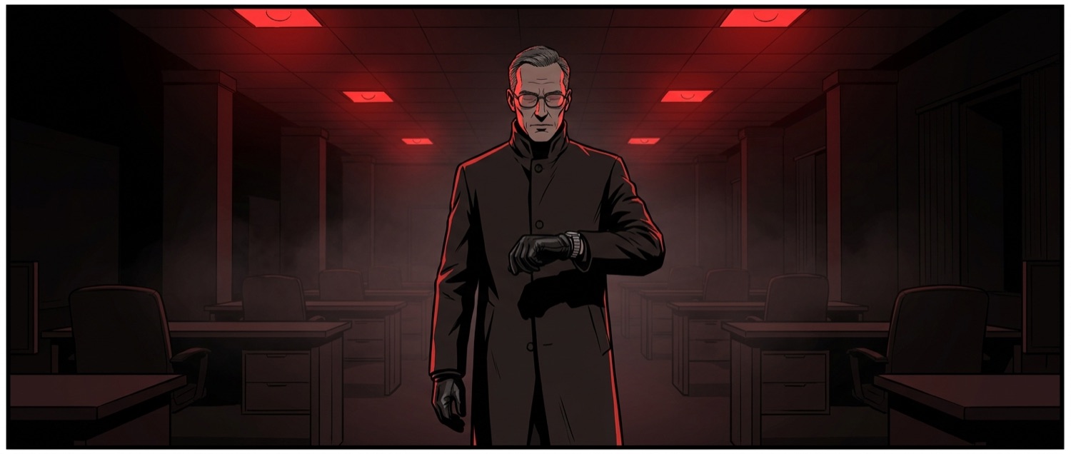 Kroll, the crew leader, gives orders